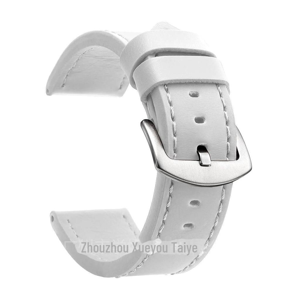 Genuine Leather Watch Strap - Universal Fit, Quality Assurance, Available In 18mm, 20mm, 22mm, and 24mm Sizes