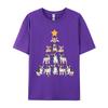 French Bulldog Christmas Tree French T Shirt Tops Shirts Prevailing Cotton Unique Style Unisexs Grahpic Tee Shirt
