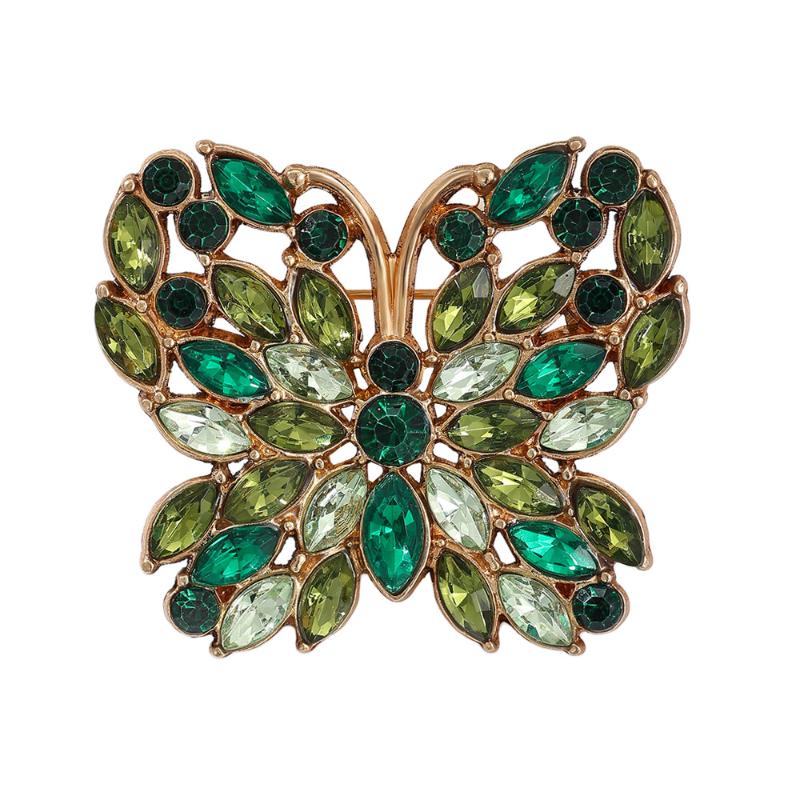 Butterfly Brooch Pin Luxury Women Party Accessories for Wedding Attire Elegant Jewelry Holiday Gift