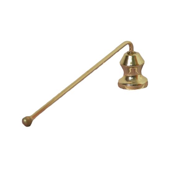 Bell Candle Extinguisher with Long Handle Stainless Steel Tealight Candle Wick Flame Snuffer Putting Out Candle Stopper Tools Candle Accessories