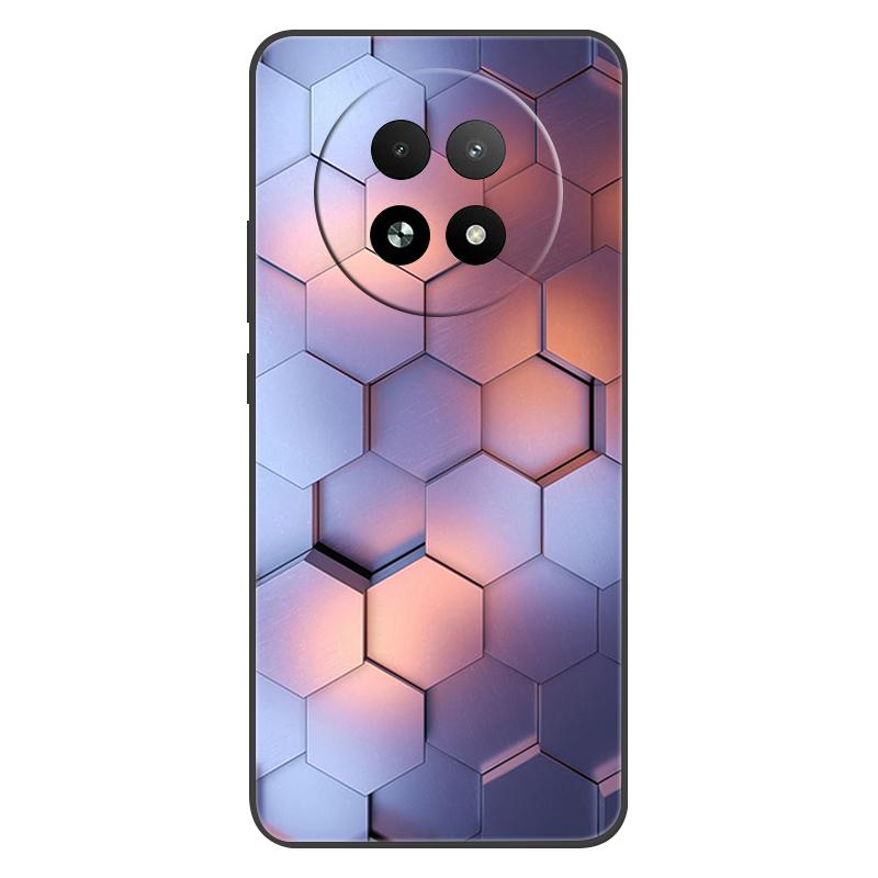 Для Realme 13+ 5G Чехол Силиконовый Роскошный Космический Мягкий Бампер для OPPO Realme 13 Pro Plus 5G Чехол для Телефона TPU Fundas Модная Сумка