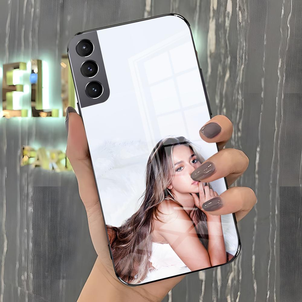 Singer Tate McRae Phone Case For Samsung S26 S25 Plus S20 S20 Plus S22 Ultra S23 FE S21 Plus S21 Ultra Glass Cover