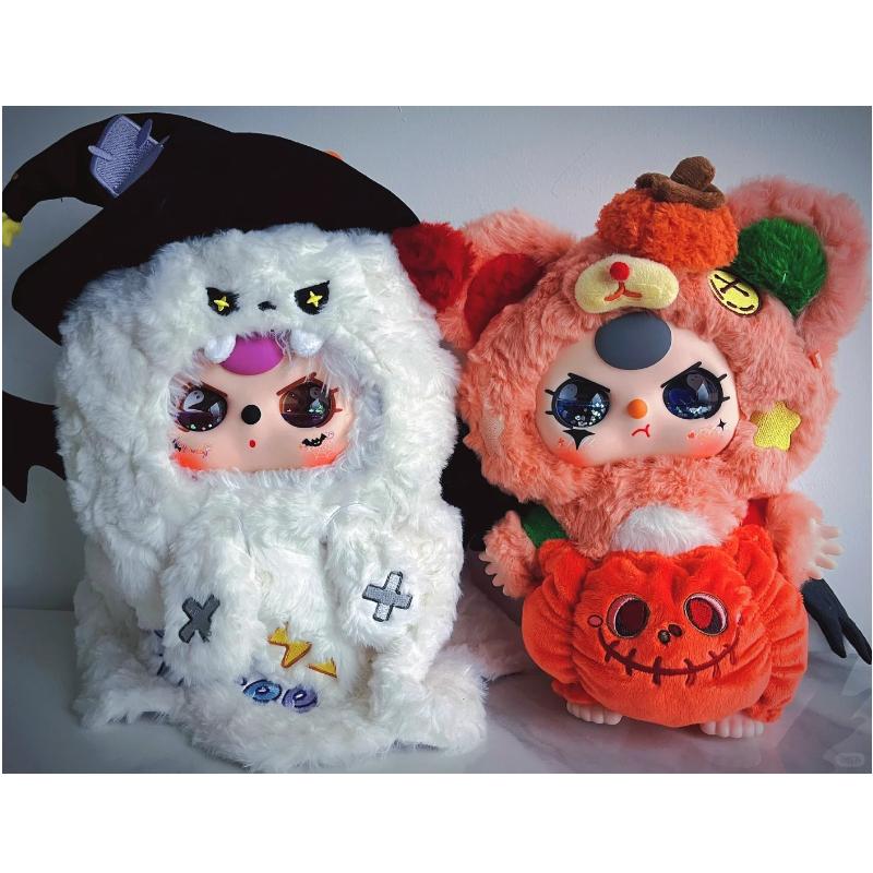 Genuine Baby Three Halloween Limited Series 400% Plush Blind Box Kawaii Trendy Cute and Exquisite Ornaments Halloween Gifts