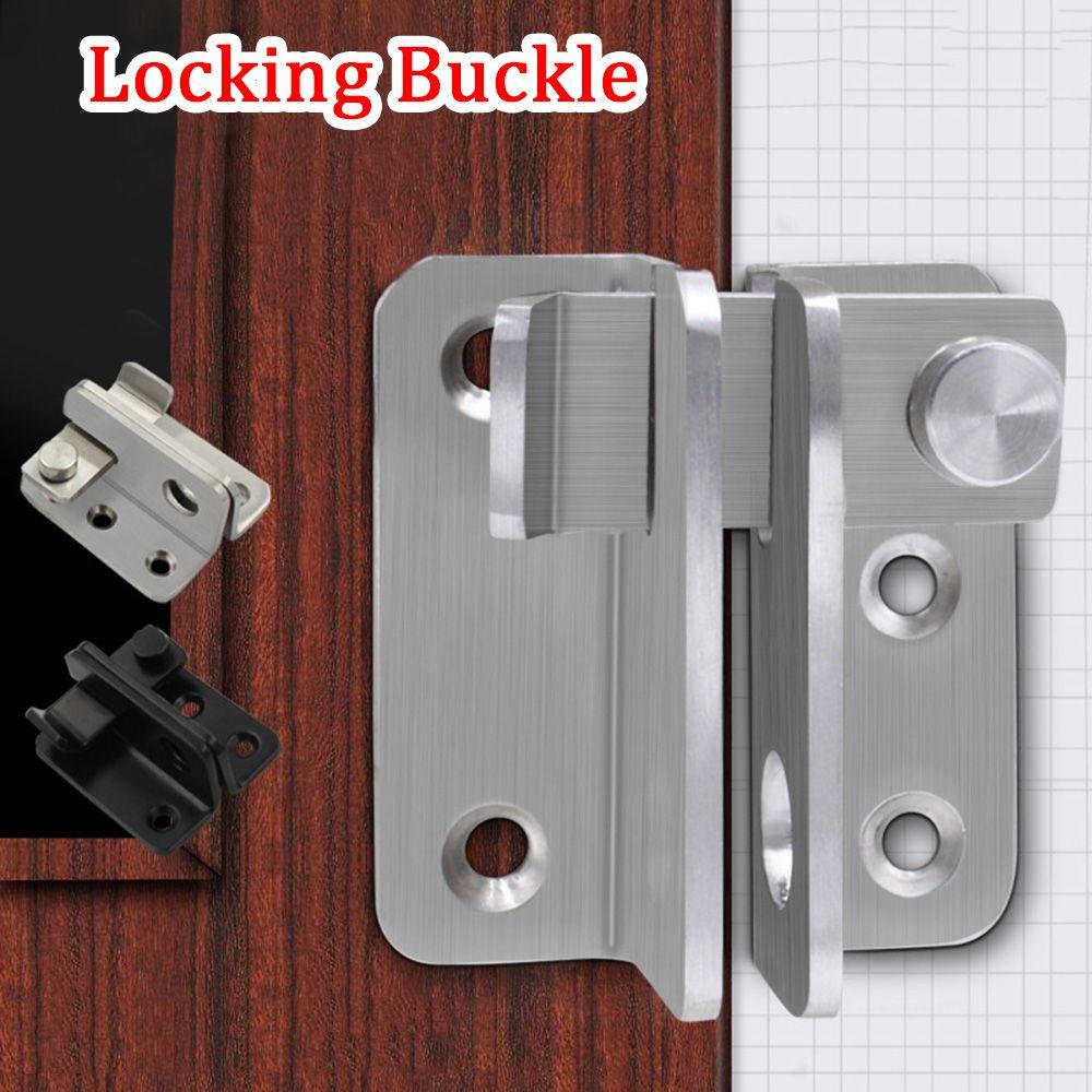 Thick Door Buckle Stainless Steel Safety Door Lock New Padlock Latch Door