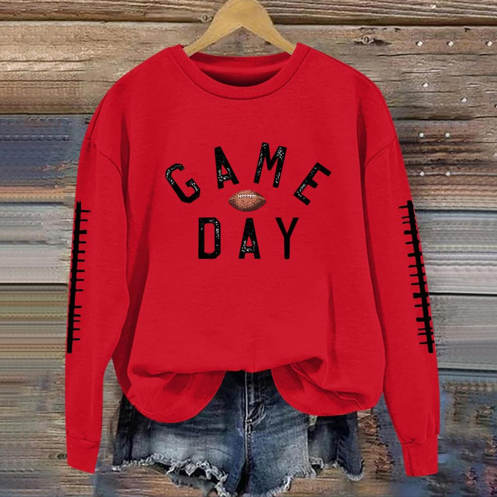 Женский модный и повседневный пуловер с длинными рукавами, принтом и круглым вырезом, спортивный топ-свитшот