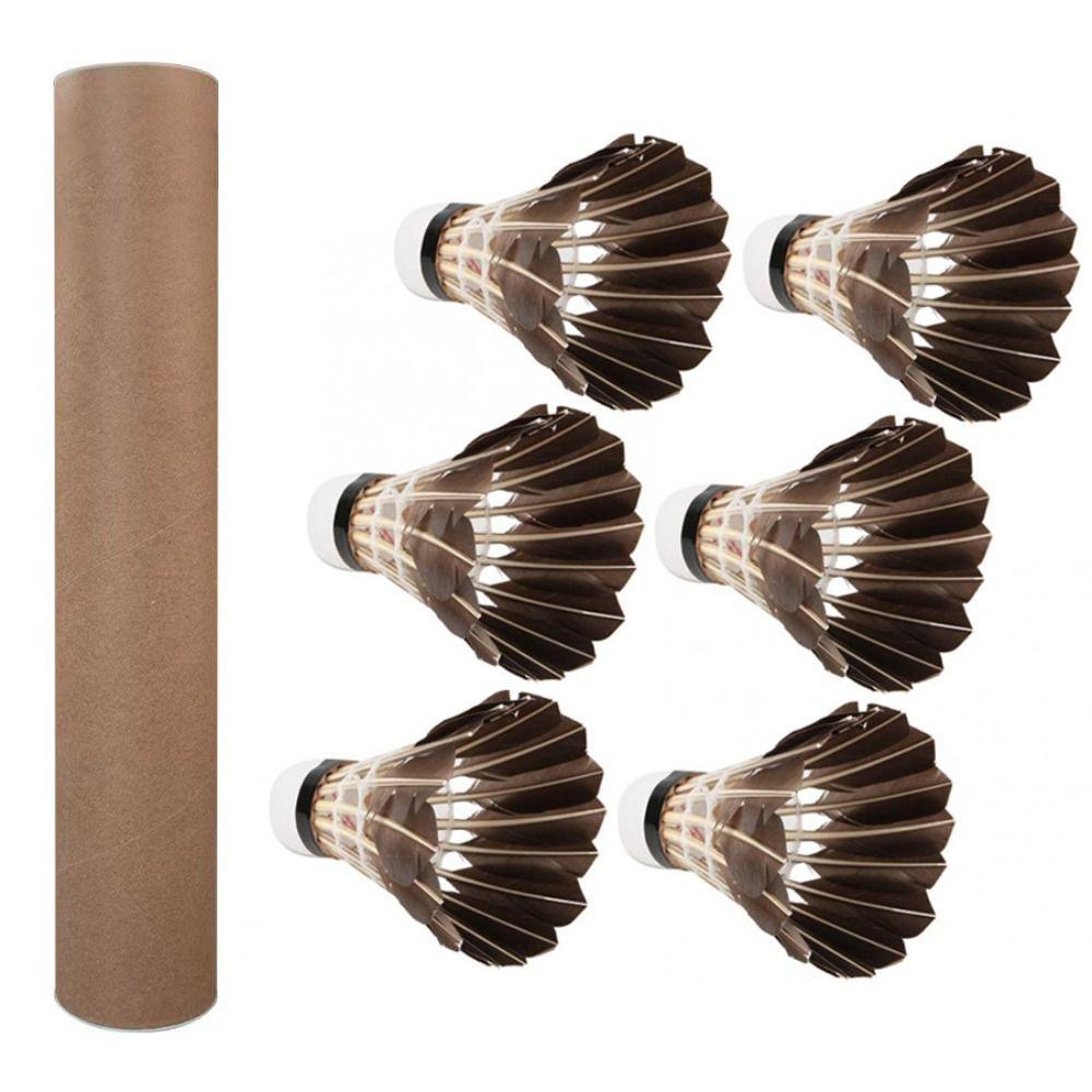 Badminton Ball Stable Training Durable Black Goose Feather Badminton Shuttlecock Professional