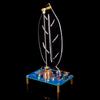 Magnetic Electromagnetic Swing Science Kit DIYer Swaying Pendulum with LED Light Electronic Oscillator Soldering Project
