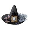 Halloween new wizard hat witch hat top hat hair accessories goth little hat ball headdress collection