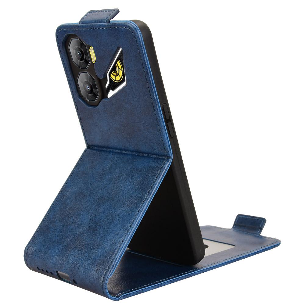 Чехол-подставка для ZTE nubia Neo 3 5G с магнитной застежкой, вертикальный откидной кожаный чехол для телефона с держателем для карт