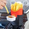 Многофункциональный автомобильный ящик для хранения Shunwei с подстаканником для картофеля фри и карманом для выхода воздуха - подвесной органайзер.