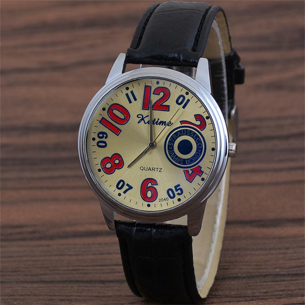 Men's Waterproof Luminous Running Alarm Clock Watch