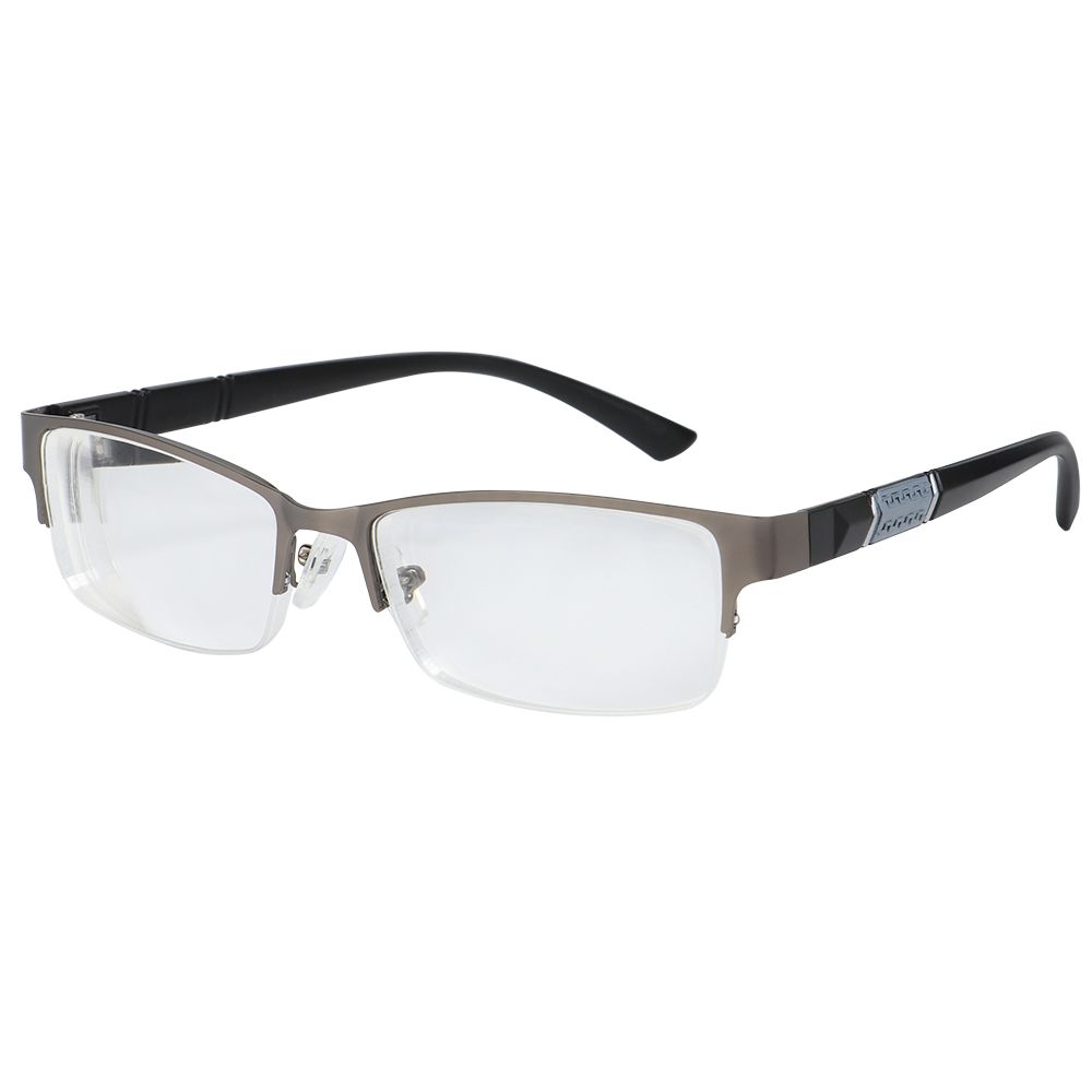 Портативная квадратная оправа 0~600 диоптрий Металлические очки для коррекции зрения Миопия Очки для чтения