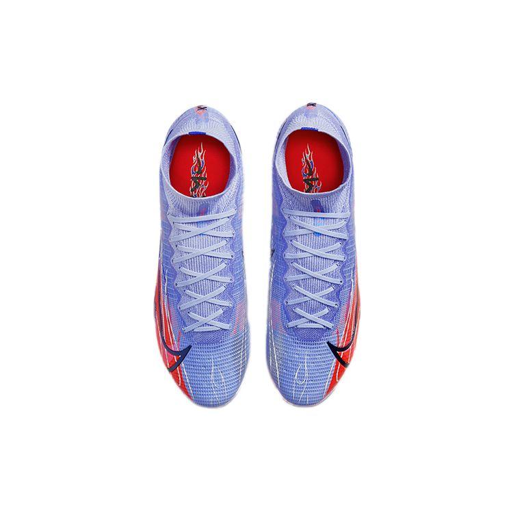 Kylian Mbappé x Nike Mercurial Superfly 8 Elite Flames Unisex Sneakers Purple Light-Thistle Indigo-Burst DB2859-506