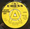 7-дюймовая пластинка MAURICE MAC You Left The Water Running CRS8074PROMO Chess 1968 UK SoulFunk Б/у