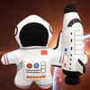 Stuffed Doll Anti-deformation Collectible Soft Decorative Space Astronaut Doll Ornament Home Decor