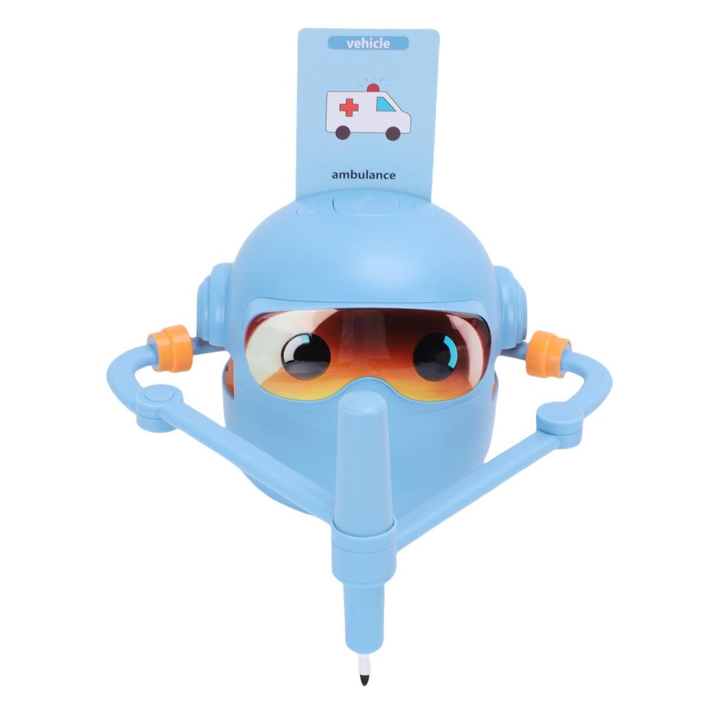 Умный Автоматический Робот для Рисования Игрушка Веселая Музыкальная Обучающая Машина для Рисования со 100 Карточками 14 Цветными Ручками