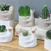 Cute Animal Flower Pot Ceramic Planter Home Decor Desktop Art Ornaments Bonsai Succulent Pot Plant Pot Garden Decoration