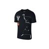 Air Graphic Print Short Sleeve T-Shirt Men Tops Black CD9714-010