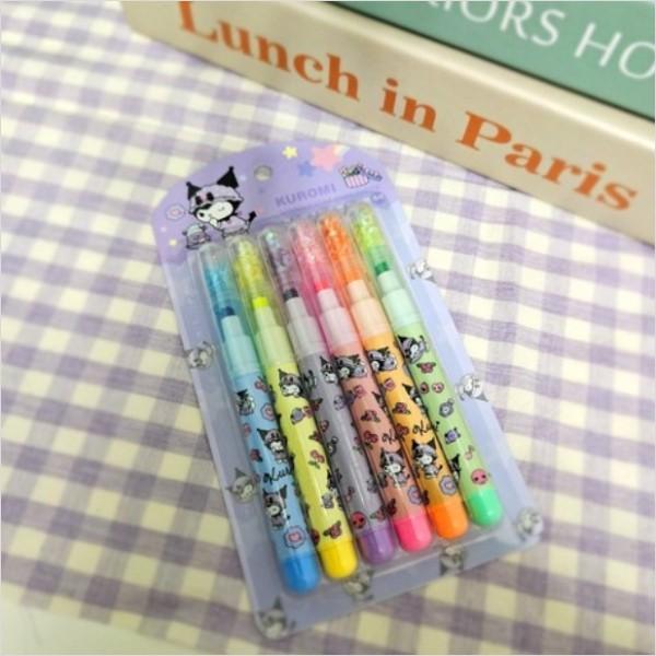 Подарочный набор канцелярских товаров CG Mall Sanrio Kuromi