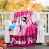 1pc My Little Pony2 Theme Blanket - Digital Print, Polyester, Cozy for All Seasons, Perfect for Outdoor, Camping, and Travel