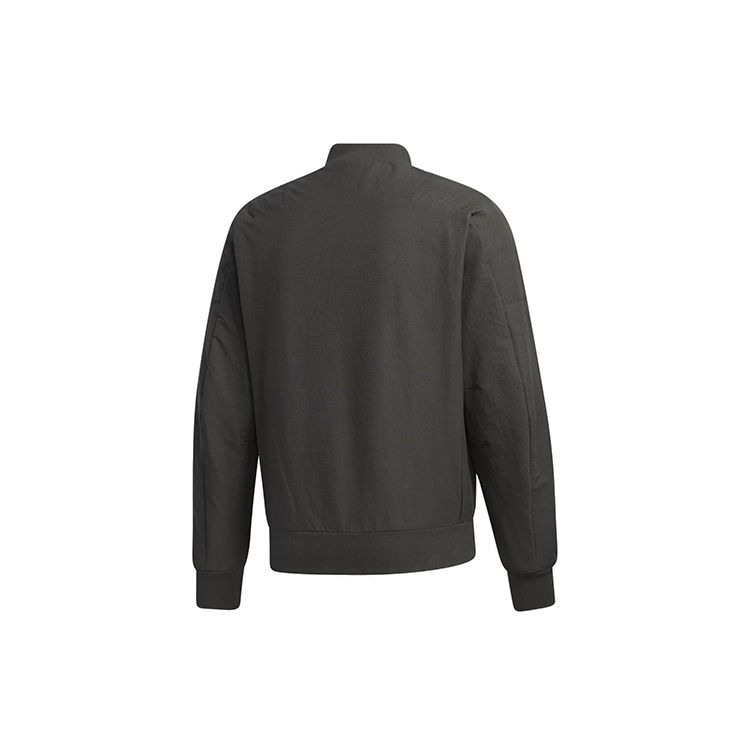 Adidas Th Jkt Bomber Fleece-Lined Casual Sport Jacket Men Jackets Green GM4405