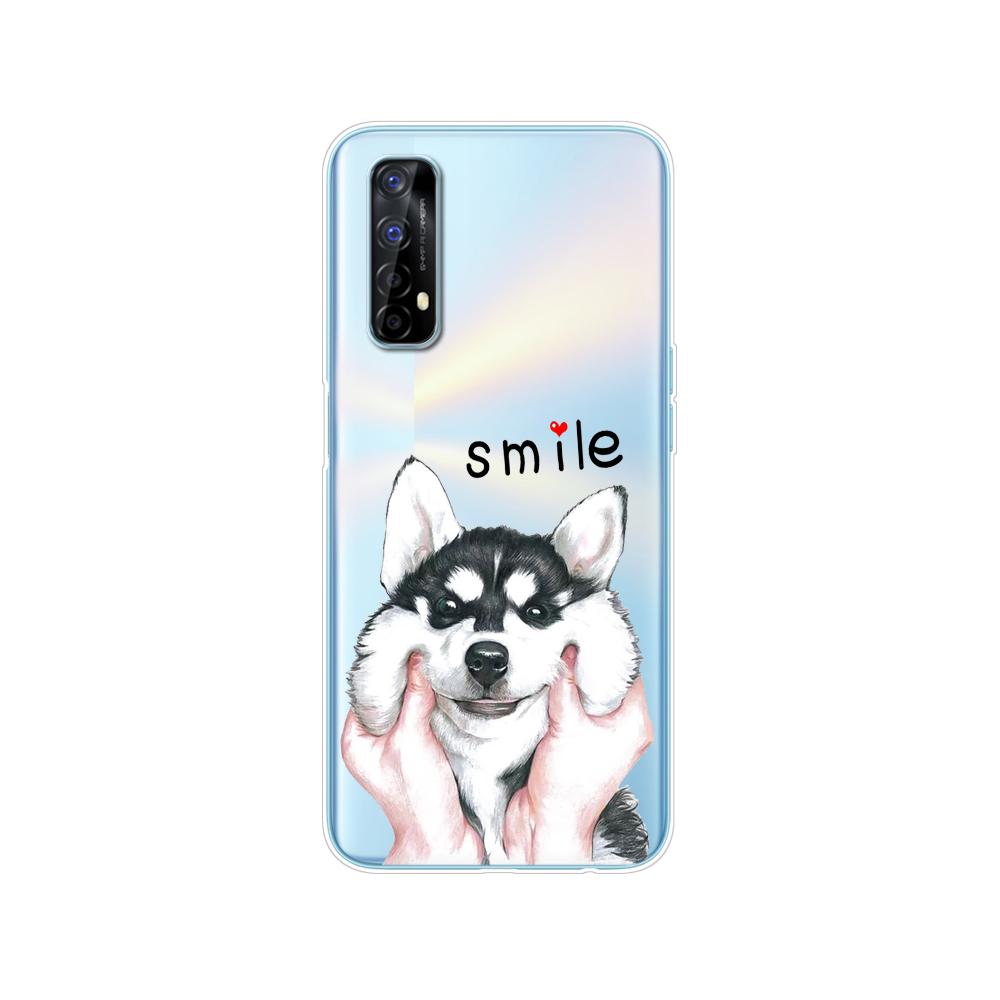 Чехол для Realme 7 для OPPO Realme 7 Pro, противоударный мягкий силиконовый чехол из ТПУ для задней панели телефона Realme7 7Pro, чехол-бампер, чехол