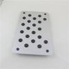 Universal Aluminum Alloy Car Non-slip Rubber Heel Plate Pedal Carpet Floor Mat