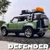 1:24 Land Rover Defender Range Rover Car Model Toy Alloy Diecast Sound Light SUV Off-road Vehicle Ornaments Children Gifts