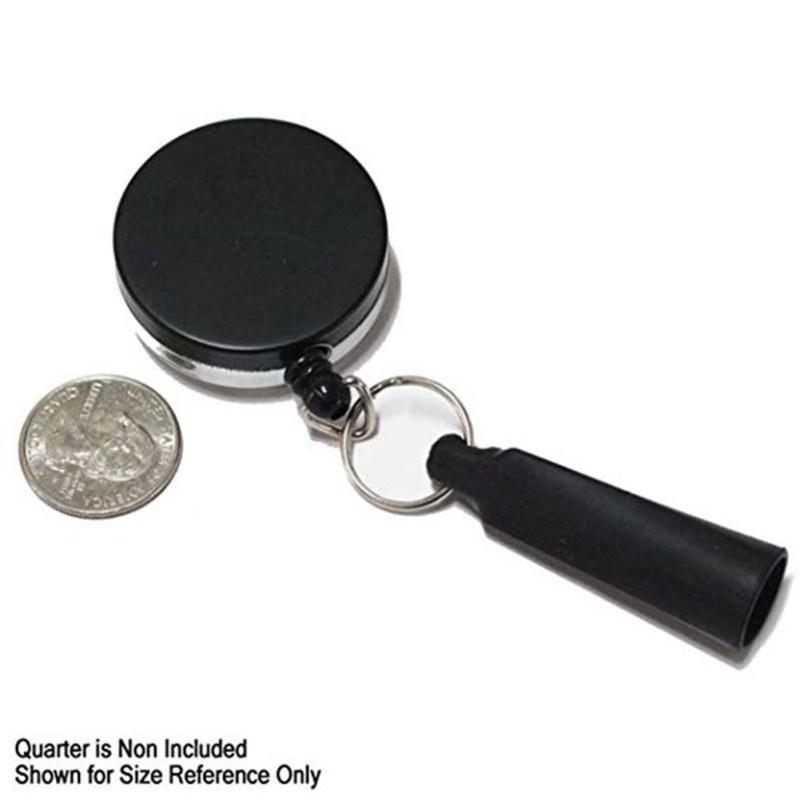 Выдвижной держатель для карандашей из нержавеющей стали, силиконовый АБС-пластик, анти-потерянная веревка, брелок для ключей, зажим для ремня