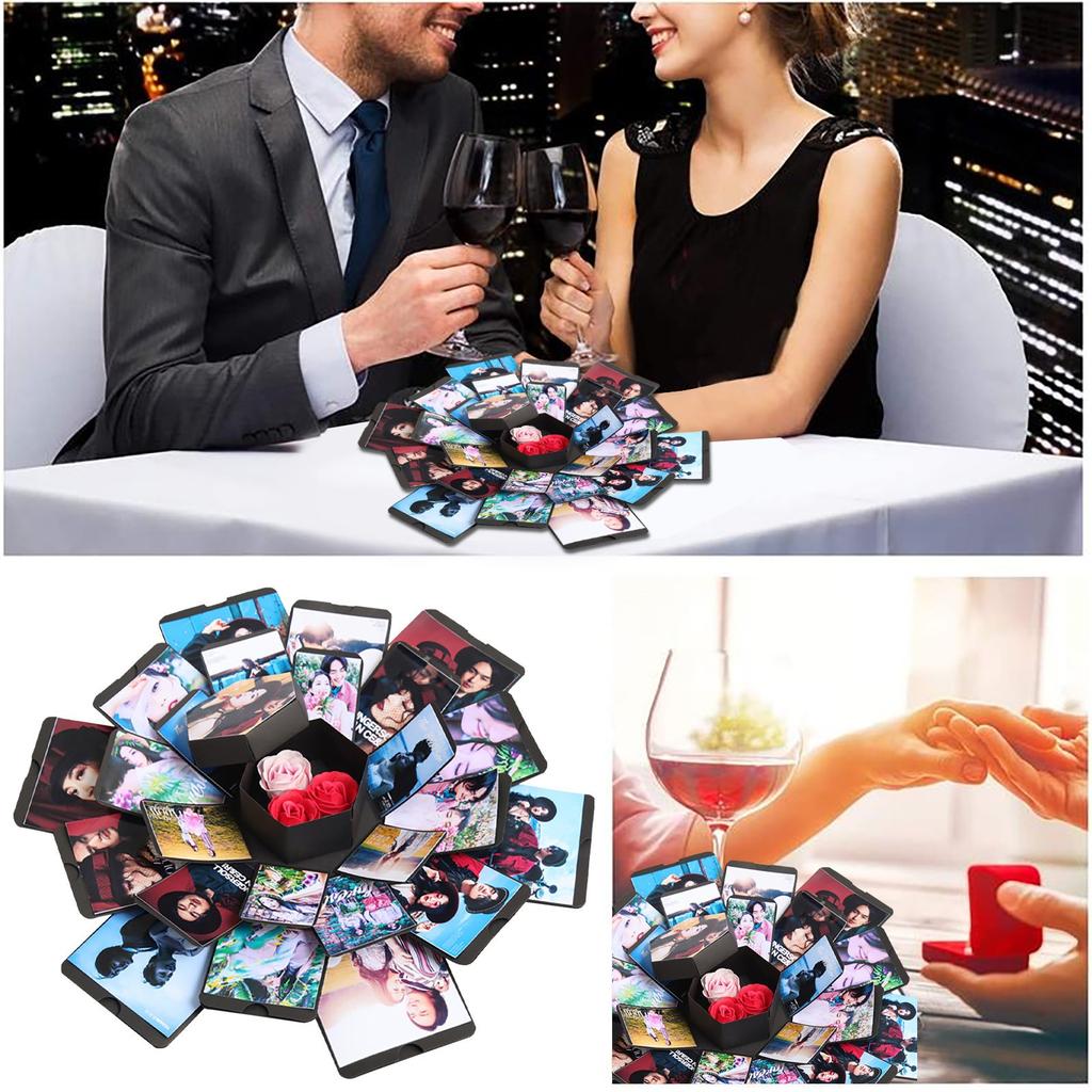 Explosion Box Creative Surprise Box Handmade With Guide Photo Album