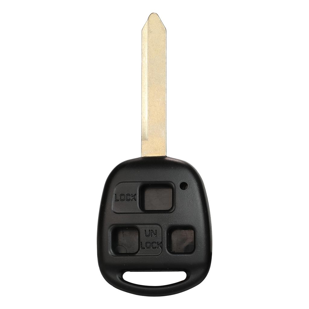 Jingyuqin With Rubber Pad Remote Car Key Shell Case For Toyota Yaris Carina Corolla Avensis Cover Toy47 Blade
