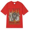 Cursed Cat I Eat Microplastics Graphic T Shirt for Men Women Funny Meme T-Shirt Summer Short-sleeved Loose Casual Cotton T-shirt7
