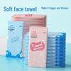Portable Cotton Face Wash Towel - Individually Packaged Single Use for Hotel, B&B, and Travel