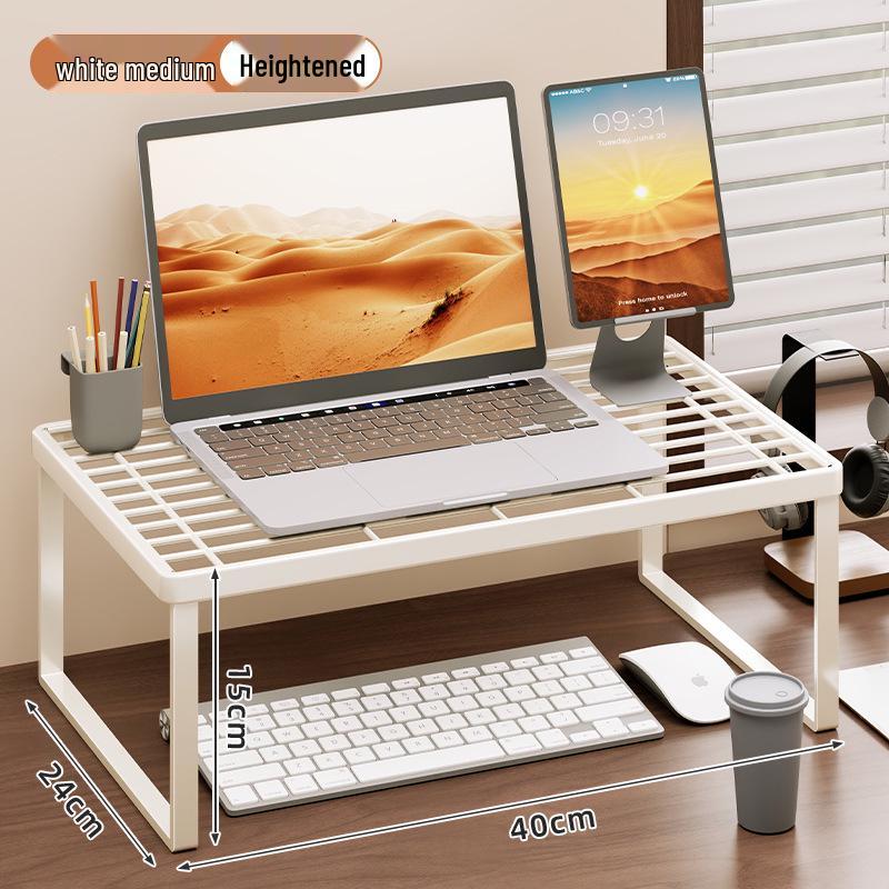 Adjustable Laptop & Monitor Cooling Desk Stand