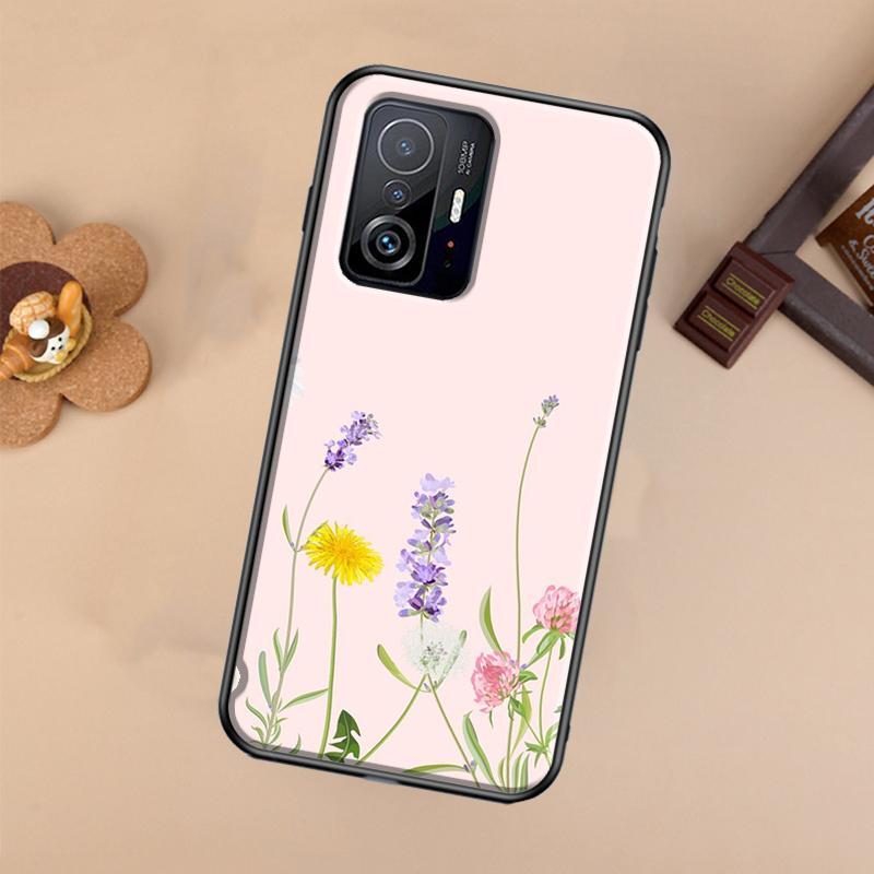 Чехол с лавандовыми фиолетовыми цветами для Xiaomi POCO X7 X6 X5 X3 Pro F3 F5 F6 M6 Pro 13 14 Ultra 11T 12T 13T 14T Pro