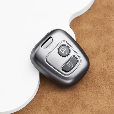 Автоматический бесключевой чехол из ТПУ для Citroen C1 C4 для Peugeot 307 407 206 306 406 107 207 Чехол-футляр для брелока дистанционного управления автомобилем Аксессуары