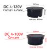 DC 4-100V светодиодный цифровой дисплей круглый двухпроводной вольтметр цифровой вольтметр постоянного тока головка дисплея защита от обратного подключения