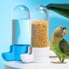 Поилка-кормушка для птиц с клипсой, аксессуары для домашних птиц, бутылка-дозатор, поилка-чаша для клетки домашнего попугая