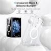 Coque pour Samsung Galaxy Z Fold 8 Ultra, Antichoc avec Anneau Magnétique - Transparent