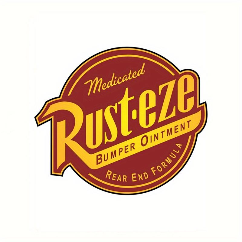 Водонепроницаемая виниловая наклейка Rust-Eze, Многоцелевая наклейка для Авто Мотоцикла Ноутбука Бутылки с Водой Ящика с Инструментами Гитара Стена Окно Декор
