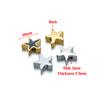 5Pcs 10mm Stainless Steel Morandi Color Enamel Starfish Beads Star Charm DIY Jewelry Making Summer Woven Bracelet Girls Findings
