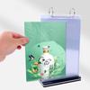 Waterproof Table Menu Stand A4 A5 A6 Flip Menu Stand Clear Paper Menu Display Stand  Dining-table
