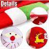 Christmas Countdown Calendar, Holiday Advent Santa Figures Kids Adults Christmas Gifts Hanging DIY Bags Tree Room Office Fireplace Funky