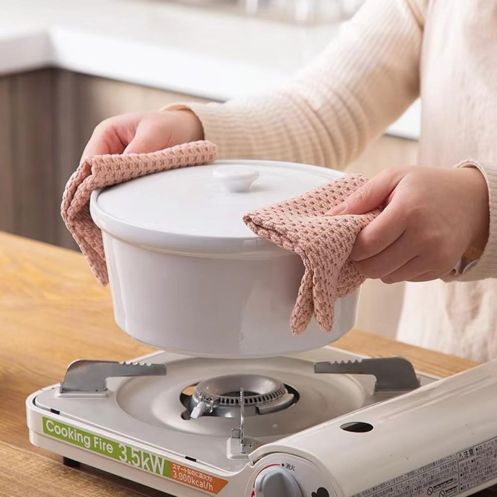 Absorbent Cleaning Towel Microfiber Cleaning Cloth Easy To Clean Dish Cloth For Table