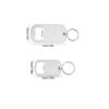 Portable Beverage Opener Stainless Steel Keychain Bottle Opener Fashion Beer Bottle Opener