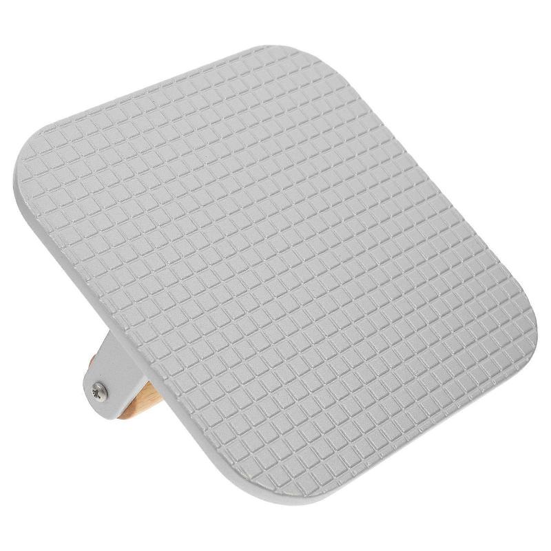 Heavy Duty Burger Patty Maker Press with Wood Handle for Kitchen