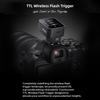 GODOX X3C 2.4G Беспроводной передатчик вспышки TTL с автоматической вспышкой и большим сенсорным OLED-экраном