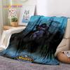 WOW, World of Warcraft  Demon Hunter, Lich King Game Flannel Blanket for Beds Bedroom Sofa Picnic,Throw Blanket Outdoor Leisure