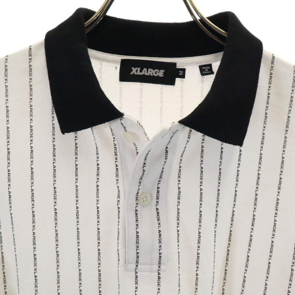 XLARGE Long sleeve Polo shirt M White system Men's Used
