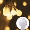 Ogrmar 49FT 100 LED Globe Ball String Lights 8 Modes with Remote Warm White
